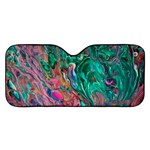 Green Pour Car Windshield Sunshade