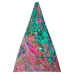 Green Pour Automatic Folding Umbrella with Case (Large) from ArtsNow.com 13.71 x19.92  Umbrella - 2