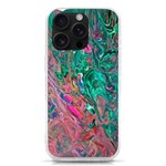 Green Pour iPhone 16 Pro TPU UV Print Case