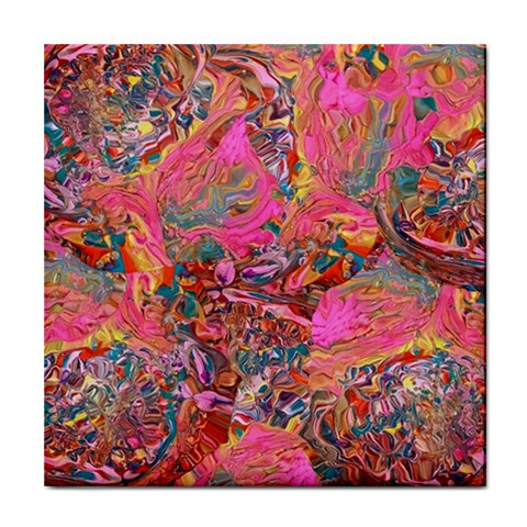 Collage  Tile Coaster from ArtsNow.com Front