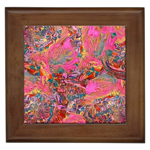 Collage  Framed Tile from ArtsNow.com Front