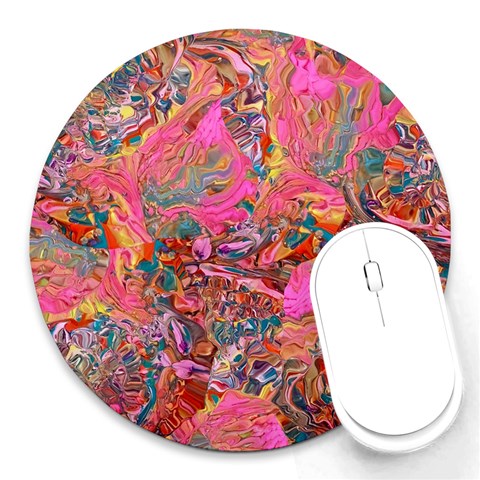 Collage  Round Mousepad from ArtsNow.com Front