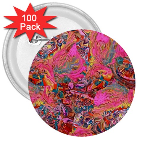 Collage  3  Buttons (100 pack)  from ArtsNow.com Front