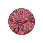 Collage  Rubber Round Coaster (4 pack)