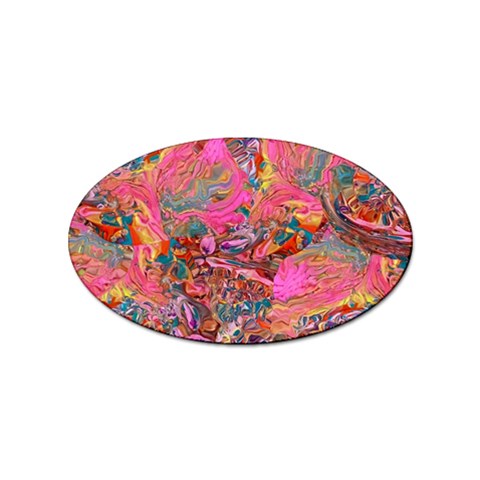 Collage  Sticker Oval (10 pack) from ArtsNow.com Front