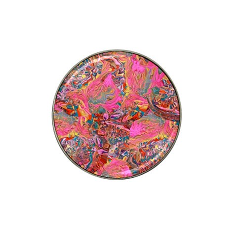 Collage  Hat Clip Ball Marker (4 pack) from ArtsNow.com Front