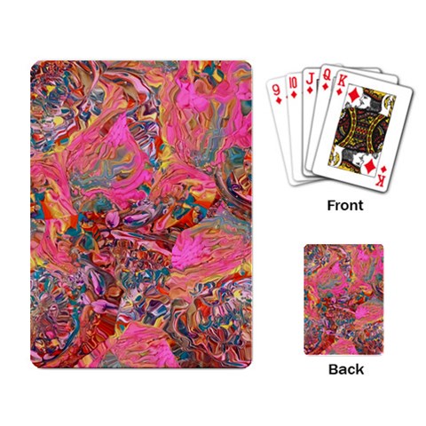 Collage  Playing Cards Single Design (Rectangle) from ArtsNow.com Back