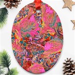 Collage  Oval Ornament (Two Sides)
