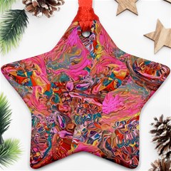 Collage  Star Ornament (Two Sides) from ArtsNow.com Back