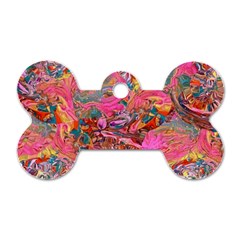 Collage  Dog Tag Bone (Two Sides) from ArtsNow.com Back