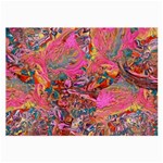 Collage  Large Glasses Cloth
