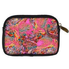 Collage  Digital Camera Leather Case from ArtsNow.com Back