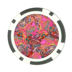 Collage  Poker Chip Card Guard (10 pack) from ArtsNow.com Back