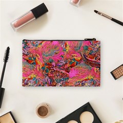 Collage  Cosmetic Bag (Small) from ArtsNow.com Back
