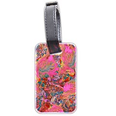 Collage  Luggage Tag (two sides) from ArtsNow.com Back