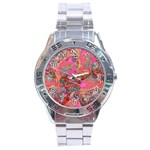 Collage  Stainless Steel Analogue Watch