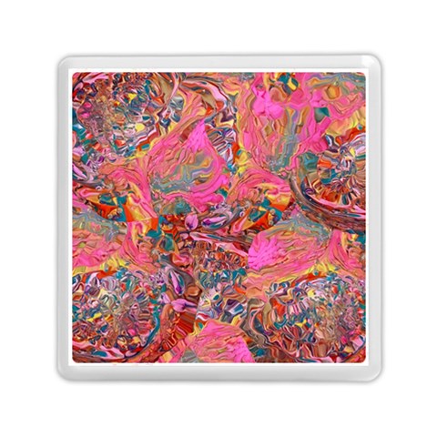 Collage  Memory Card Reader (Square) from ArtsNow.com Front