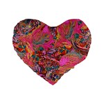 Collage  Standard 16  Premium Heart Shape Cushions