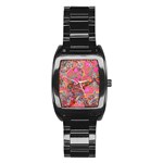 Collage  Stainless Steel Barrel Watch