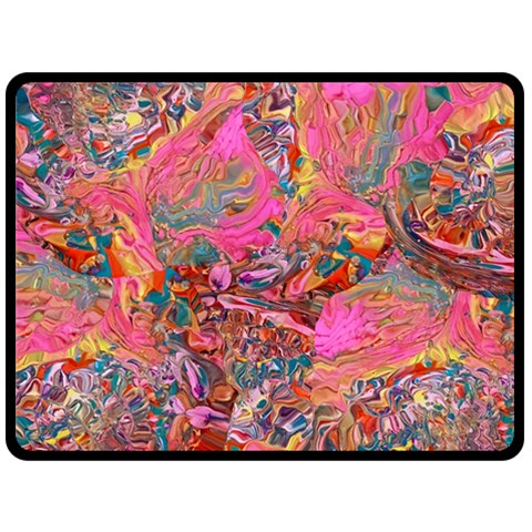 Collage  80  x 56  Two Sides Fleece Blanket (Large) from ArtsNow.com 80 x60  Blanket Front