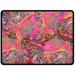 Collage  80  x 56  Two Sides Fleece Blanket (Large) from ArtsNow.com 80 x60  Blanket Front
