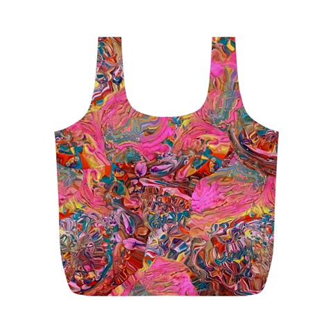 Collage  Full Print Recycle Bag (M) from ArtsNow.com Front