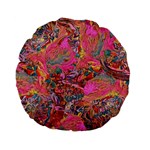 Collage  Standard 15  Premium Flano Round Cushions
