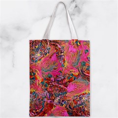 Collage  Zipper Classic Tote Bag from ArtsNow.com Front