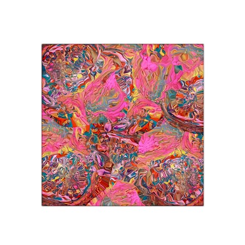 Collage  22  x 22  Satin Bandana Scarf from ArtsNow.com Front
