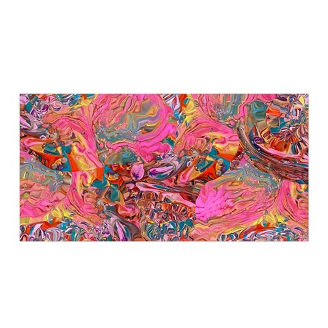 Collage  Satin Wrap 35  x 70  from ArtsNow.com Front