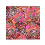 Collage  30  x 30  Large Square Satin Scarf