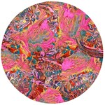 Collage  Wooden Bottle Opener (Round)