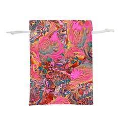 Collage  Lightweight Drawstring Pouch (M) from ArtsNow.com Front