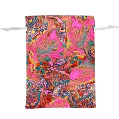 Collage  Lightweight Drawstring Pouch (XL) from ArtsNow.com Back