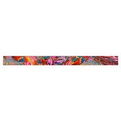 Collage  Wristlet Pouch Bag (Small) from ArtsNow.com Strap Outside
