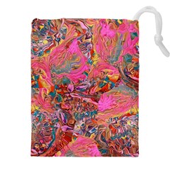 Collage  Drawstring Pouch (4XL) from ArtsNow.com Front