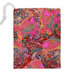 Collage  Drawstring Pouch (4XL) from ArtsNow.com Back