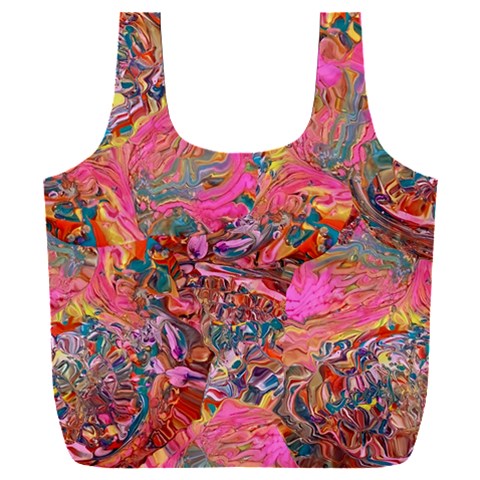Collage  Full Print Recycle Bag (XXL) from ArtsNow.com Front