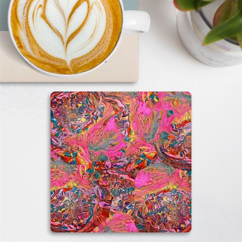 Collage  UV Print Square Tile Coaster  from ArtsNow.com Front