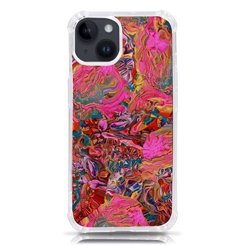 Collage  iPhone 14 TPU UV Print Case from ArtsNow.com Front