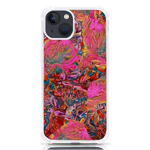 Collage  iPhone 13 TPU UV Print Case from ArtsNow.com Front