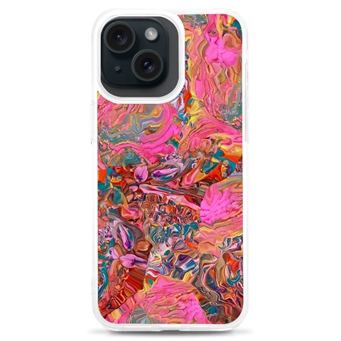 Collage  iPhone 15 Plus TPU UV Print Case from ArtsNow.com Front