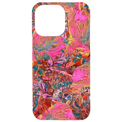 Collage  iPhone 15 Pro Max Black UV Print PC Hardshell Case from ArtsNow.com Front