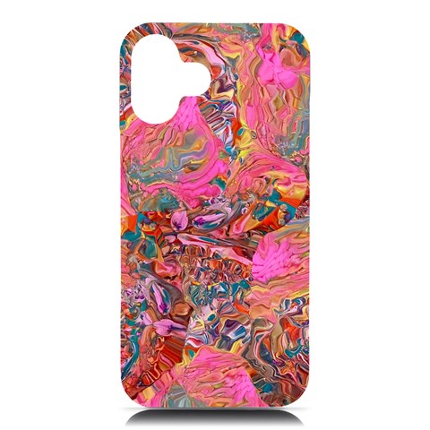 Collage  iPhone 16 Plus Black UV Print PC Hardshell Case from ArtsNow.com Front