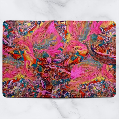 Collage  Microfiber PU Leather Passport Holder from ArtsNow.com Full
