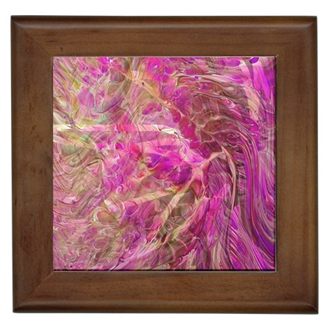 Pink blend Framed Tile from ArtsNow.com Front