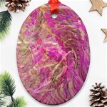 Pink blend Ornament (Oval)