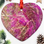 Pink blend Ornament (Heart)