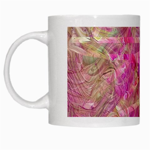 Pink blend White Mug from ArtsNow.com Left
