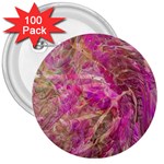 Pink blend 3  Buttons (100 pack) 